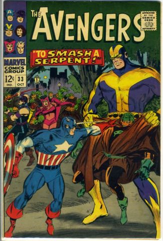 The AVENGERS #033 © October 1966 Marvel Comics